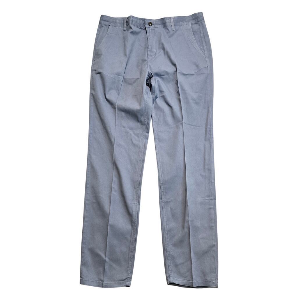 Vintage Genes 1891 Men's Light Blue Chino Pants Sz 38x32 Lightweight Summer
